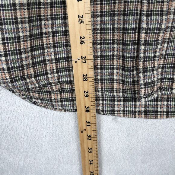 DENIM‎ & SUPPLY Ralph Lauren Western Pearl Snap Shirt Men's XL Plaid 100% Cotton - Picture 7 of 10